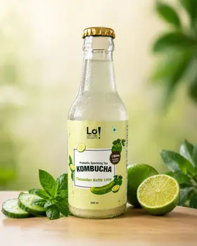 Kombucha - Cucumber Kaffir Lime (Sugarfree)
