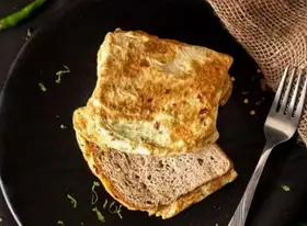 Bread Omelette - Keto