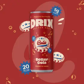 Drix Prebiotic Soda - Better Cola
