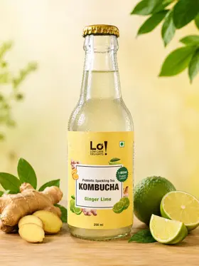 Kombucha - Ginger Lime (Sugarfree)