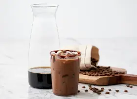Caramel Mocha Cold Brew Coffee